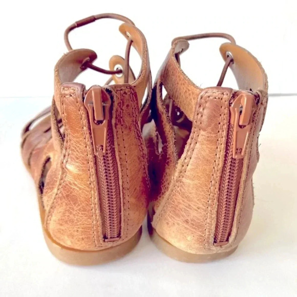 Lucky Brand Leather Centiee Almond Leather Sandal Women’s Size 6.5 - Picture 4 of 7
